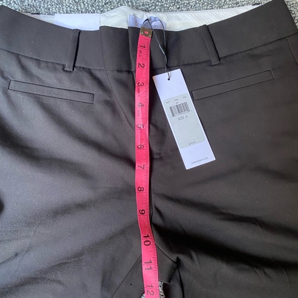 Calvin Klein Women's Black Straight-Leg Pants - Picture 5 of 7